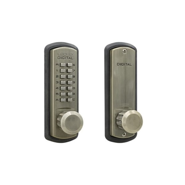 Mechanical Keyless Combination Passage Knob Lock Single Combination Oil Rubbed Bronze